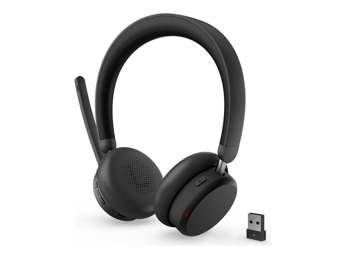 Casque sans fil Lenovo Dual-Mode Wireless ANC 6550 (USB-C, Teams)