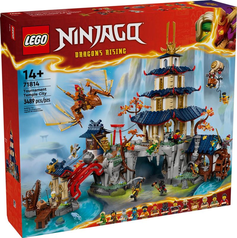LEGO® Ninjago 71814 Temple de la ville du tournoi