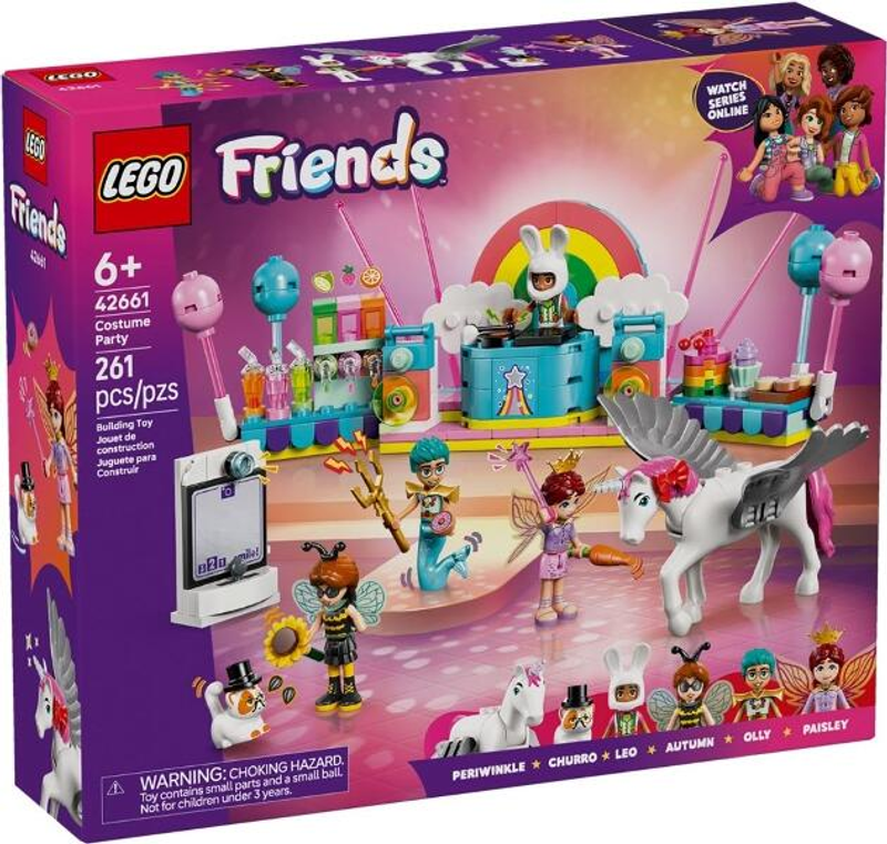 LEGO® Friends 42661 Fête costumée avec licorne et fée