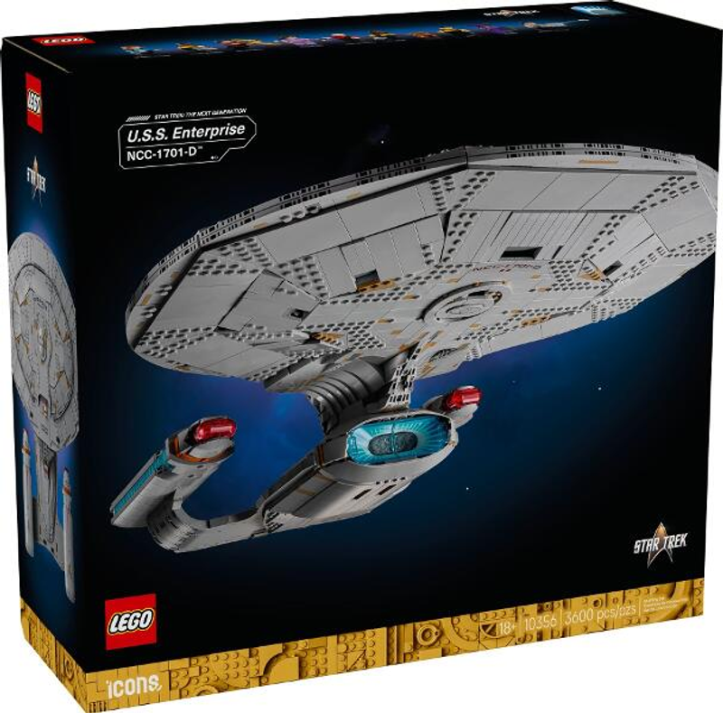 LEGO® Icons 10356 Star Trek : U.S.S. Enterprise NCC-1701-D™