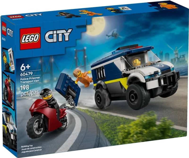 LEGO® City 60479 Fourgon de transport de prisonniers