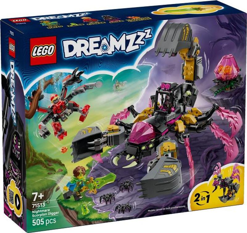 LEGO® DREAMZzz 71513 Bagger-Skorpion cauchemardesque