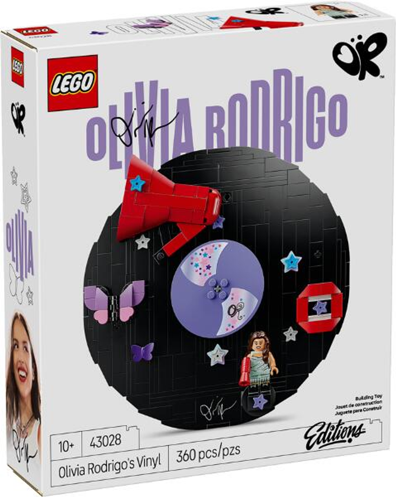 LEGO® Editions 43028 Le disque d'Olivia Rodrigo