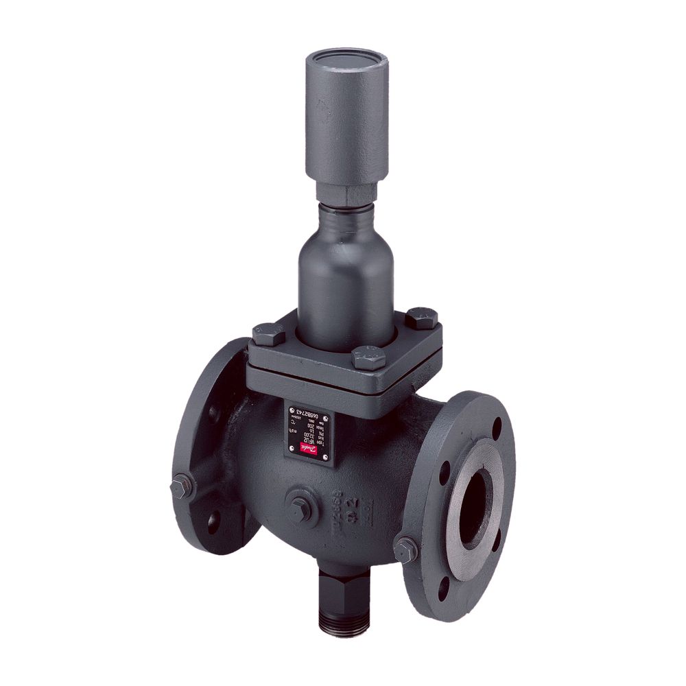 Danfoss Vanne à passage VFU2, DN 32, Kvs 16,0 m³/h, PN 16, à bride, fonte grise GG-25, 065B2741