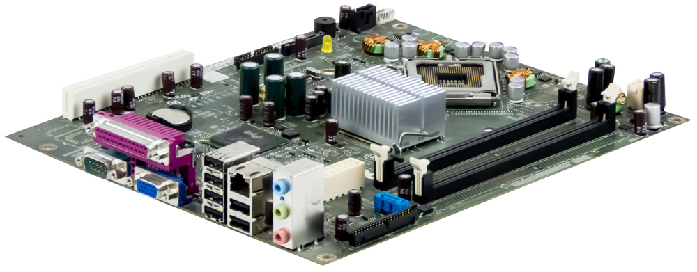 DELL 0UT806 SOCKET LGA775 DDR2 PCI SATA SYSTEM BOARD for OptiPlex GX520 SFF