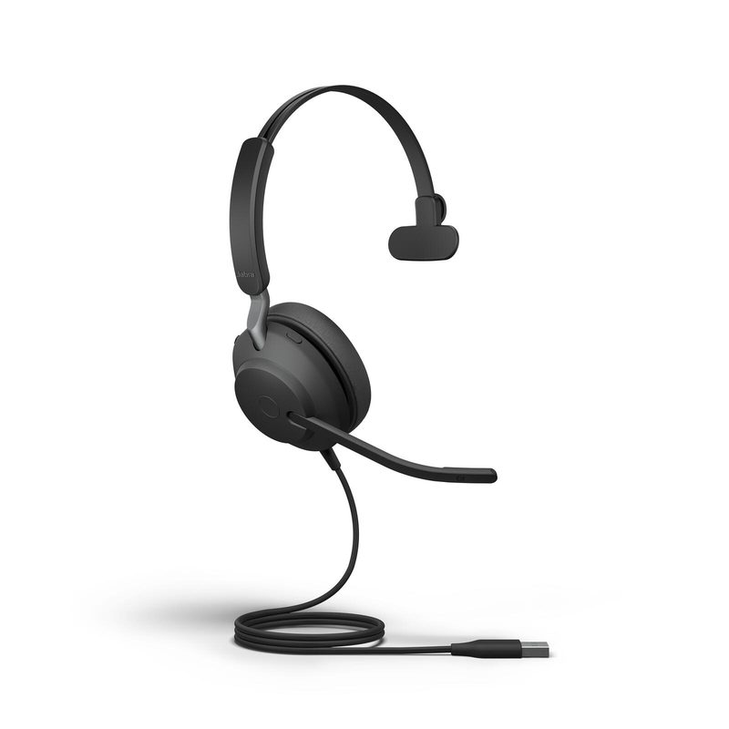 Casque Jabra Evolve2 40 SE UC Mono On-Ear USB-A, filaire