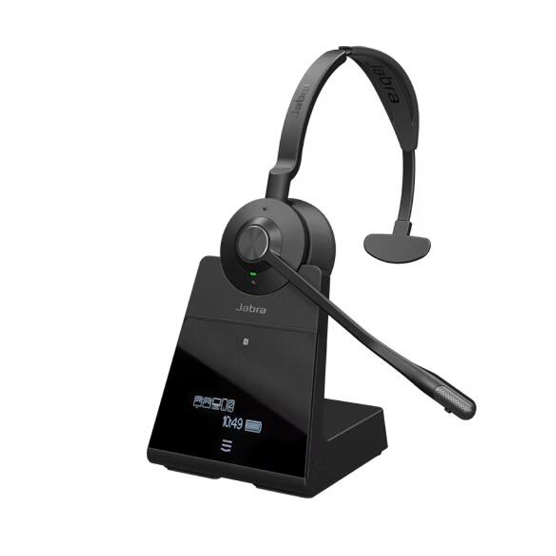 Jabra Engage 75 SE - Casque sans fil DECT avec USB-C vers USB-A, mono, avec station de charge, certifié pour les plateformes UC