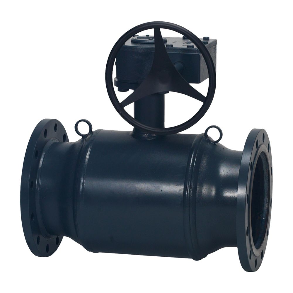 Robinet à tournant sphérique Danfoss JIP-FF 116.10 G, DN 250, Kvs 5.100 m³/h, PN 16, à bride des deux côtés, 065N0216