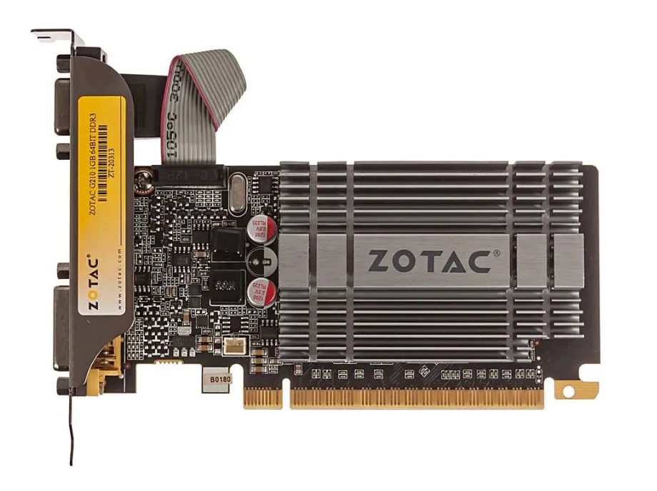 ZOTAC NVIDIA GeForce GT 210 1 Go GDDR3 ZT-20313-10L PCIe x16