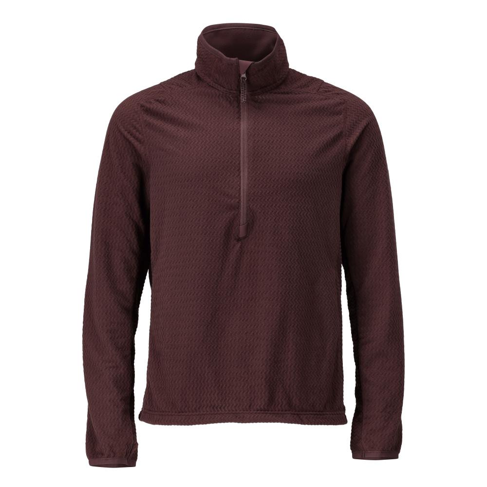 Pullover en micro-polaire homme MASCOT avec fermeture éclair courte CUSTOMIZED