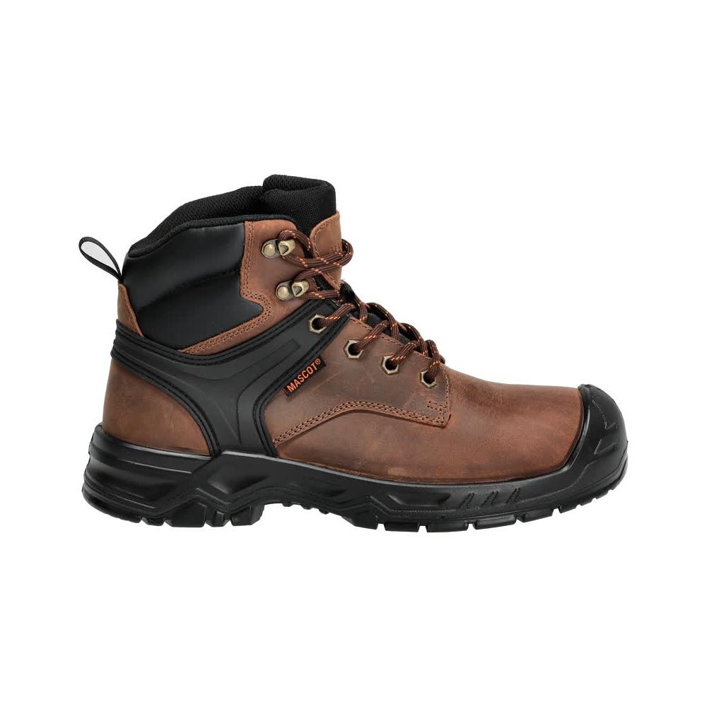 Bottes de sécurité MASCOT Marron noisette/Noir S3S