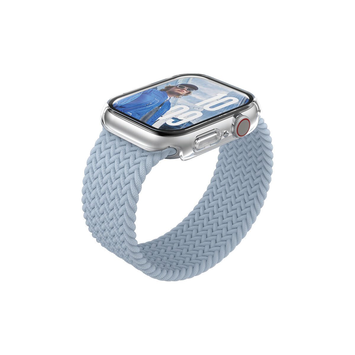 PanzerGlass® Protection d'écran Snappie Full Body Slim Transparent pour Apple Watch Series 10, 10 - 41 mm