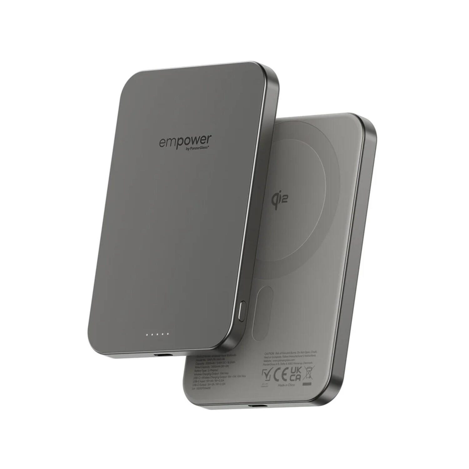 empower™ by PanzerGlass® Powerbank 5000 mAh, Titanium
