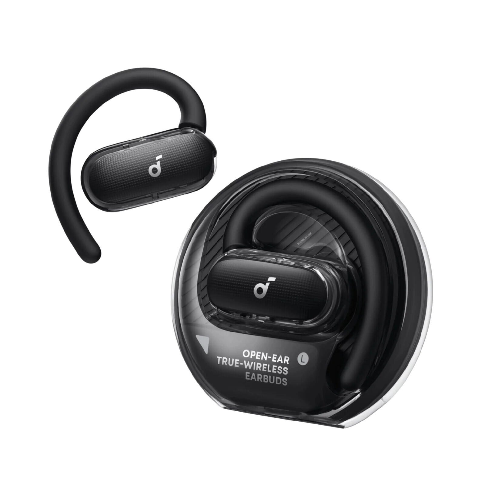 Anker Soundcore V40i, noir - écouteurs ouverts, Bluetooth, avec étui transparent