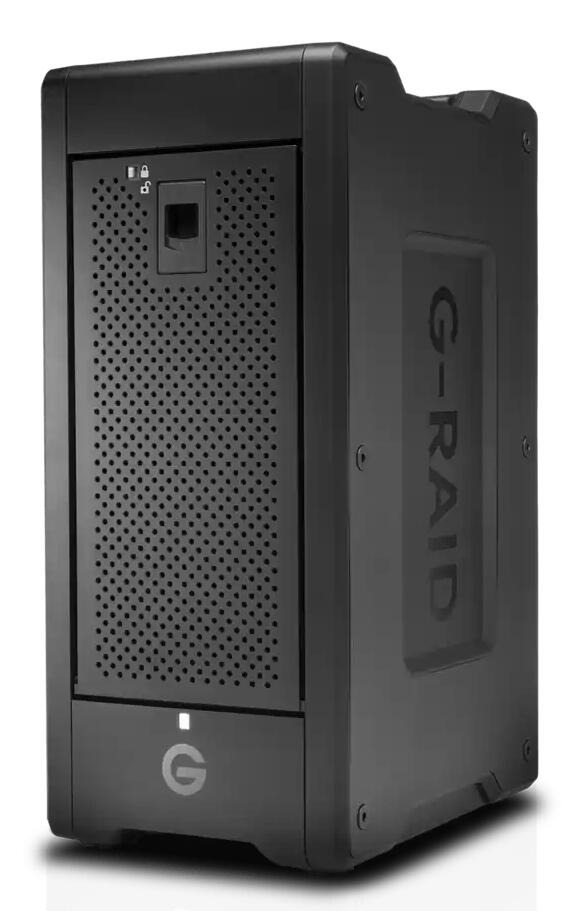 SanDisk G-RAID SHUTTLE Baie RAID 8 disques - 96 To, noir 8 emplacements - HDD 12 To x 8