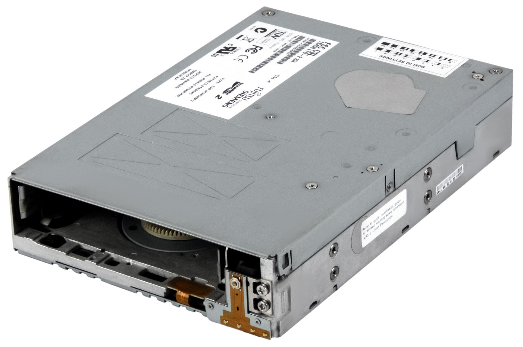 FUJITSU A3C40076253 420LTO TS400 LTO-2 SCSI 5,25"