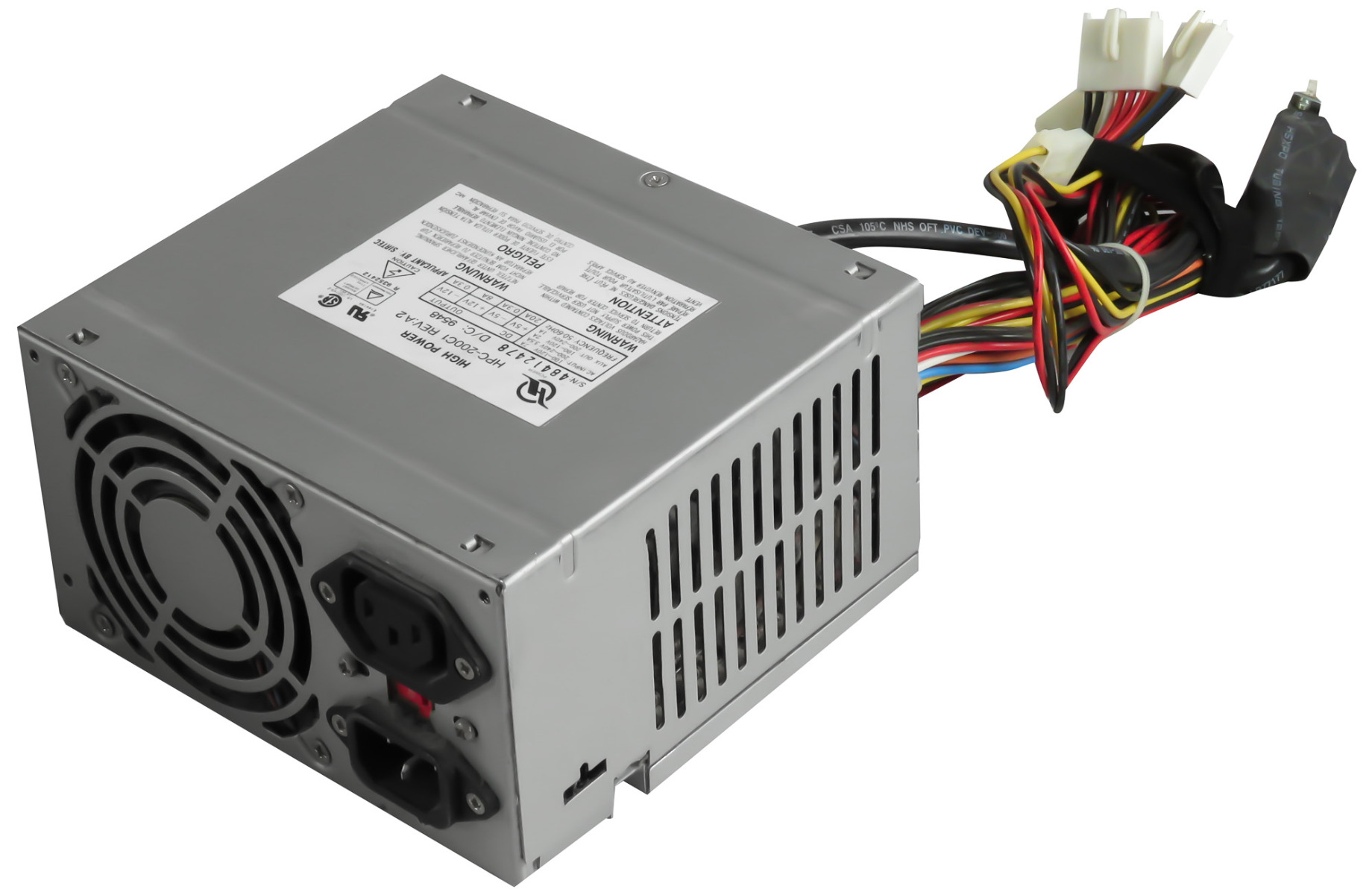 HIGH POWER HPC-200C1 200W AT AUX MOLEX FDD