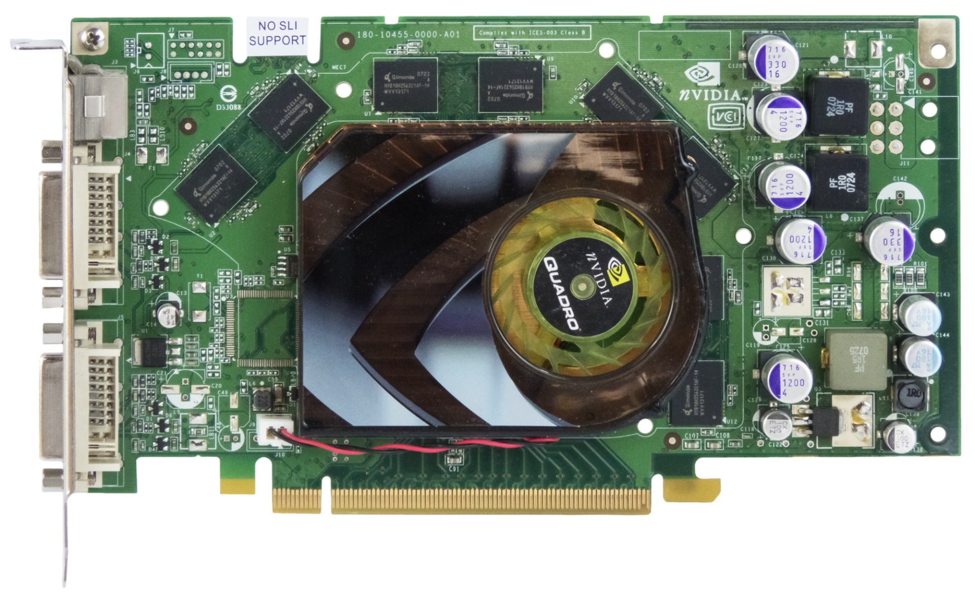 NVIDIA Quadro FX 1500 256MB DDR3 PCI-Express x16
