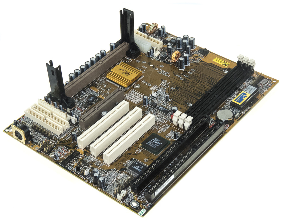 PC CHIPS M729 SLOT 1 SDRAM ISA PCI AGP Baby-AT