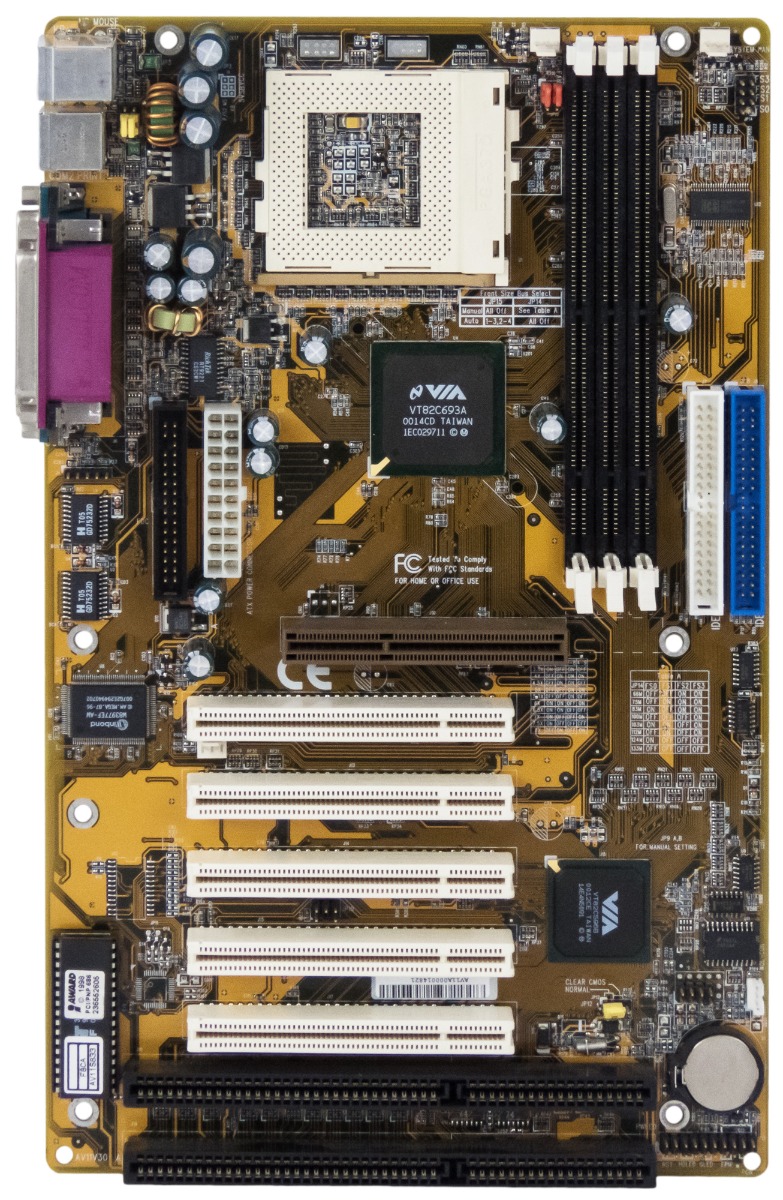 SHUTTLE AV11 V30 SOCKET 370 SDRAM PCI ISA ATX