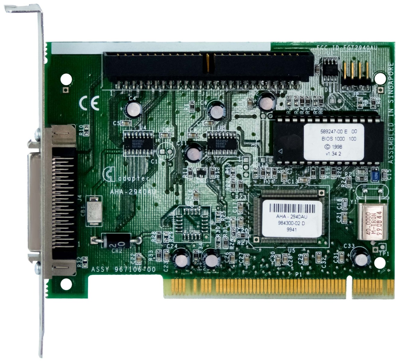 ADAPTEC AHA-2940AU SCSI PCI