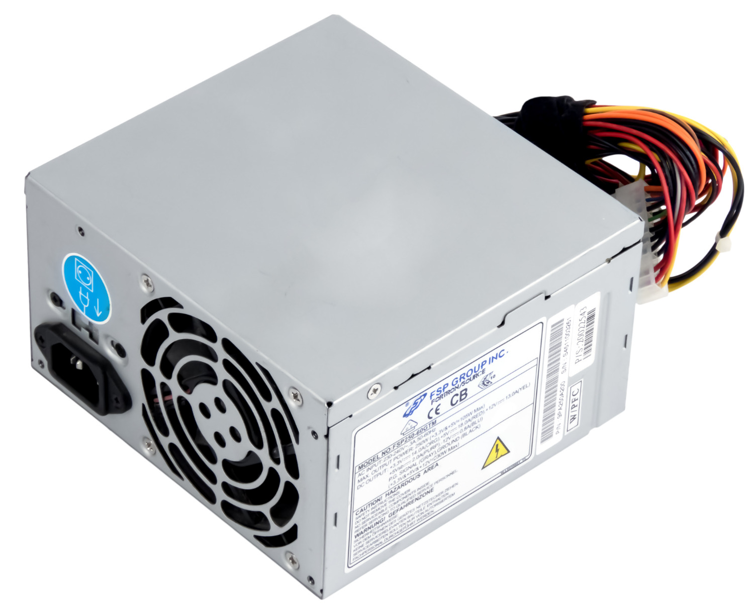 FSP FSP250-60GTM 250W ATX 20-PIN MOLEX FDD