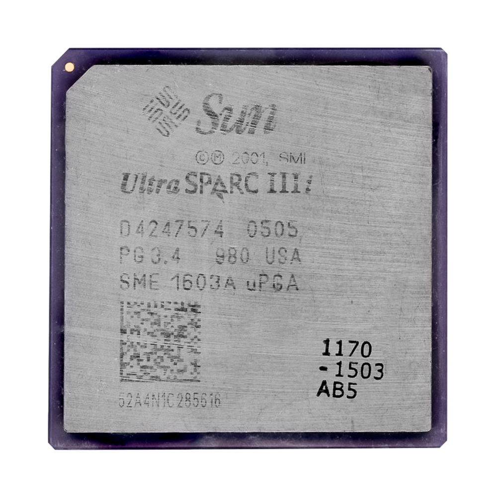 PROCESSEUR SUN UltraSPARC IIIi 1600 MHz PGA959 SME 1603A uPGA