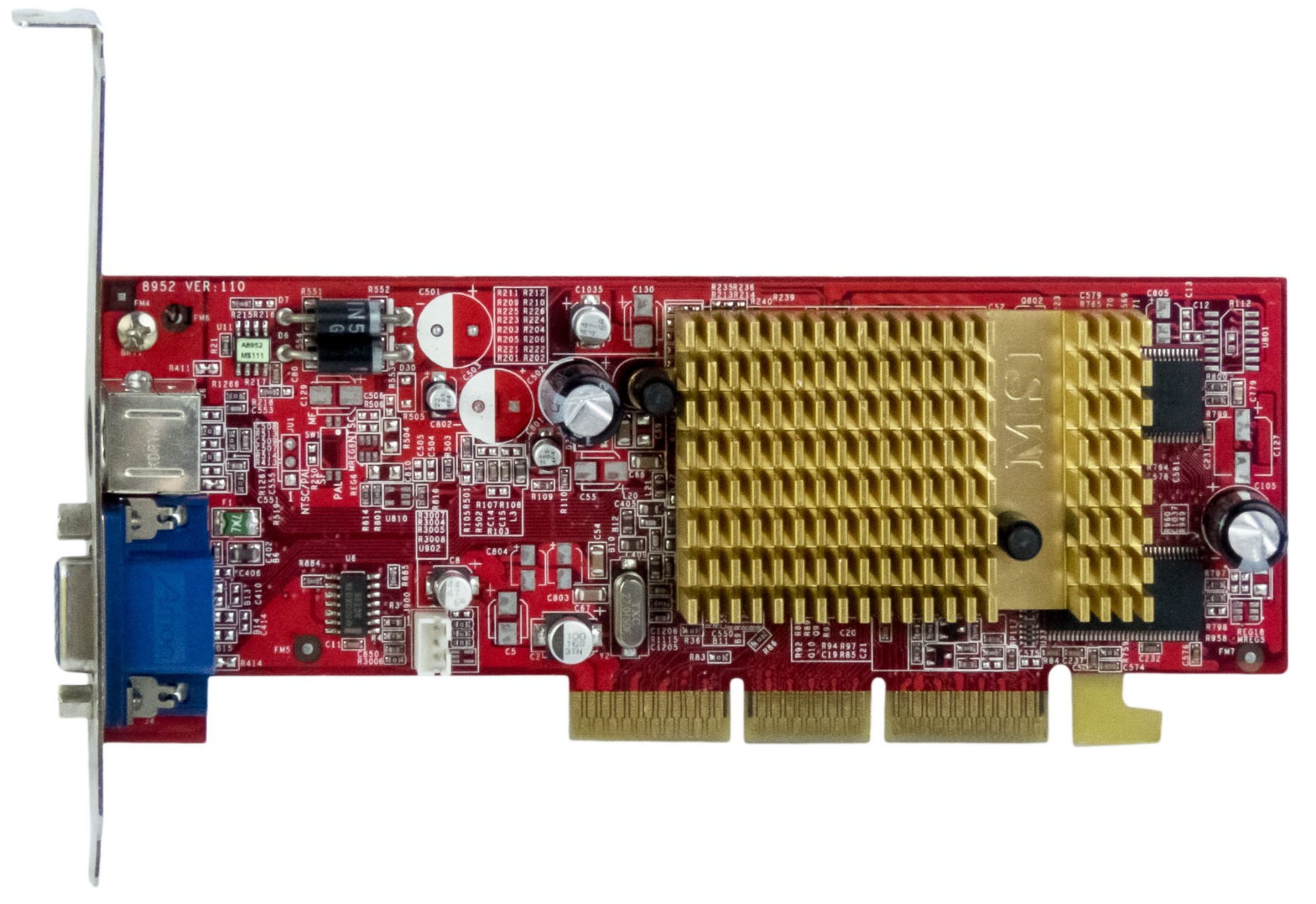 MSI ATI Radeon 9200 SE 128 Mo MS-8952 RX9200SE-T128
