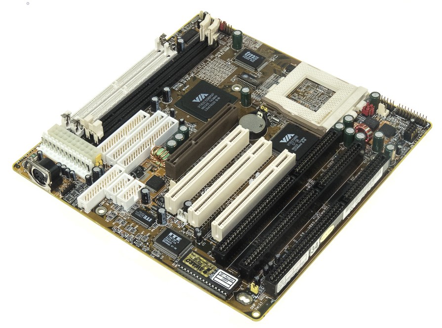 SHUTTLE HOT-591P 3.x CARTE MÈRE SOCKET 7 SDRAM + FPM/EDO DRAM PCI ISA AGP Baby-AT