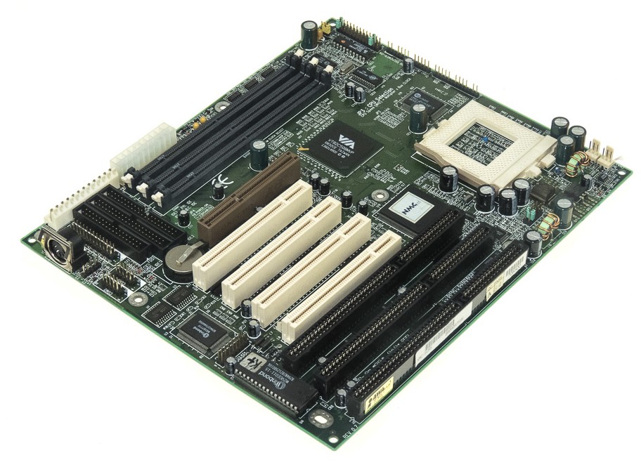NMC NMC-5VM5 Rév. 0.x CARTE MÈRE SOCKET 7 SDRAM AGP ISA PCI Baby-AT