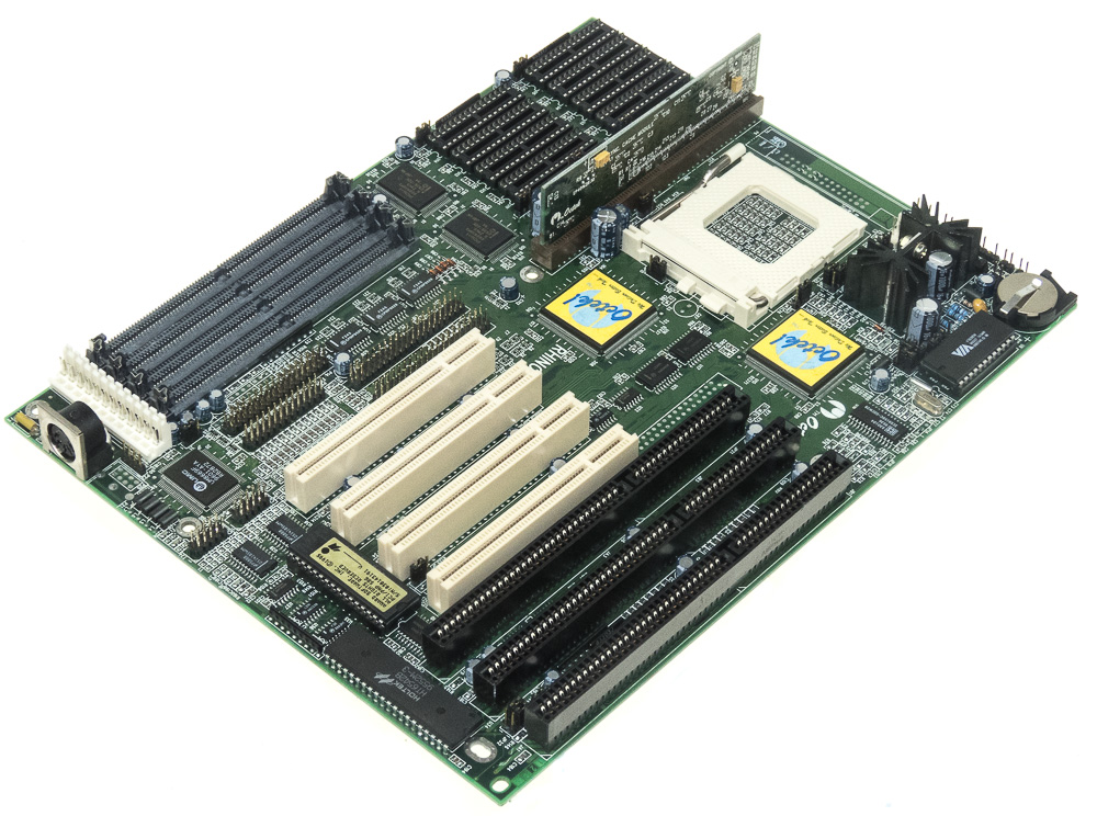 OCTEK RHINO 6 EP40158R111 SOCKET 7 FPM/EDO DRAM ISA PCI Baby-AT