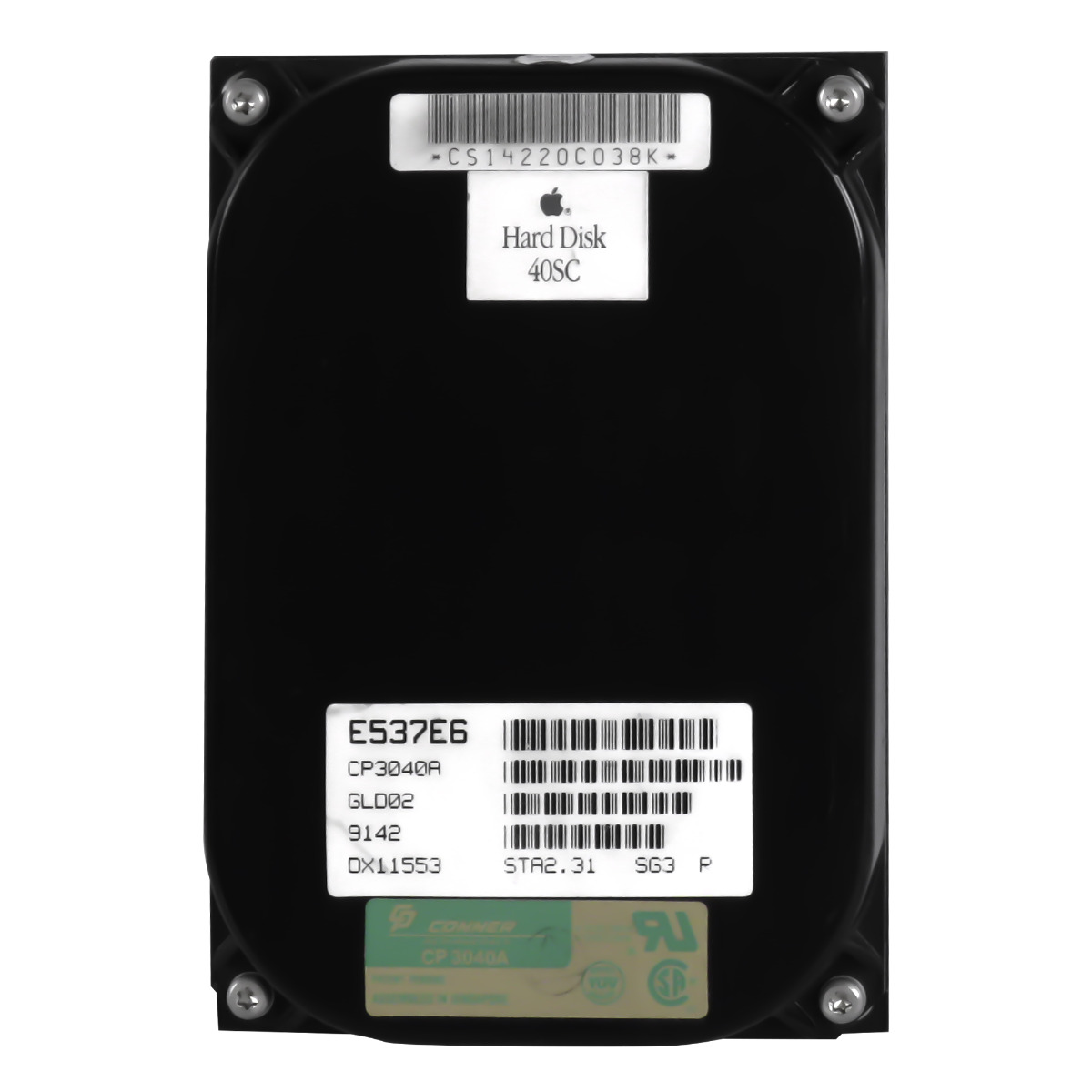 CONNER 42 Mo 3 557 tr/min SCSI1 50 broches 3,5'' CP3040A