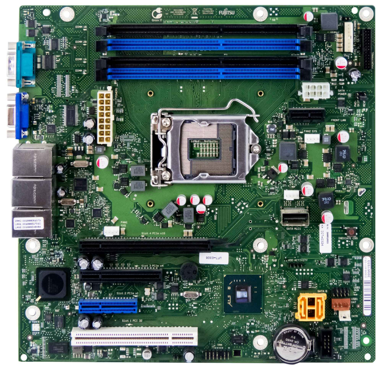 FUJITSU D3049-A11 GS3 SOCKET 1155 DDR3 microATX