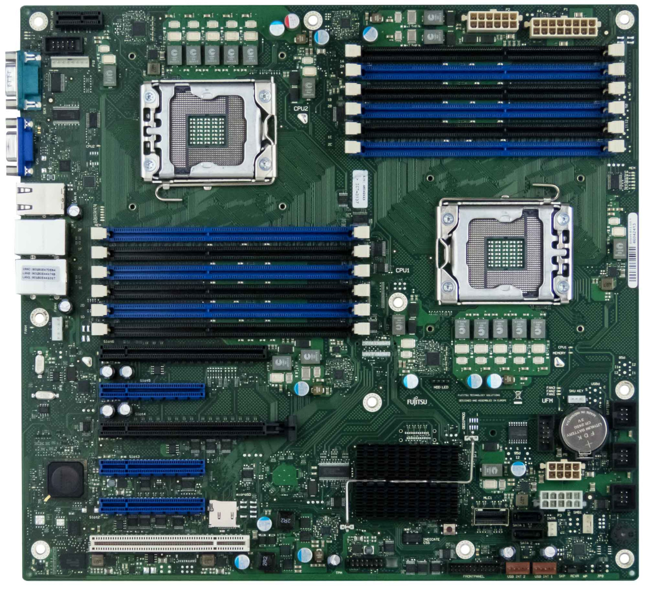 FUJITSU D3099-B12 GS1 SOCKET DUAL LGA1356 DDR3 pour TX2540 M1