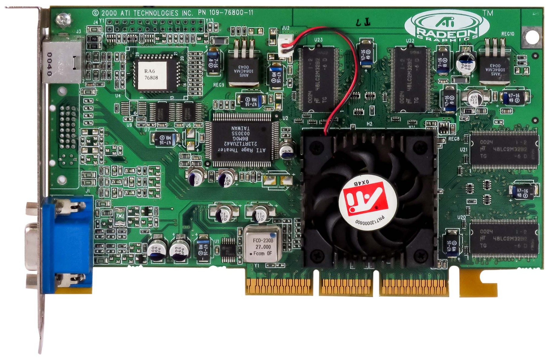 ATI RADEON 7200 32MB 109-76800-11 AGP