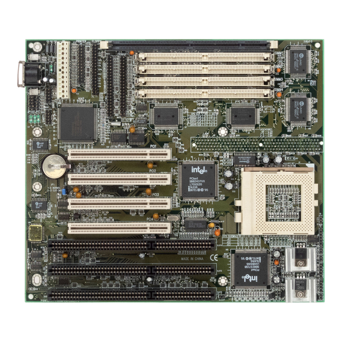 QDI P5I430VX/250DM EXPLORER II SOCKET 7 FPM/EDO + SDRAM PCI ISA Baby-AT