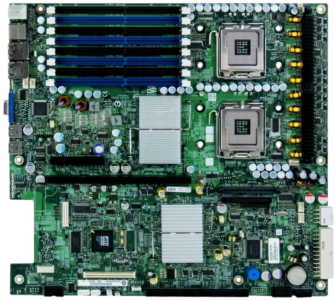 INTEL S5000XALR E50387-100 DUAL SOCKET 771 DDR2 SYSTEM BOARD