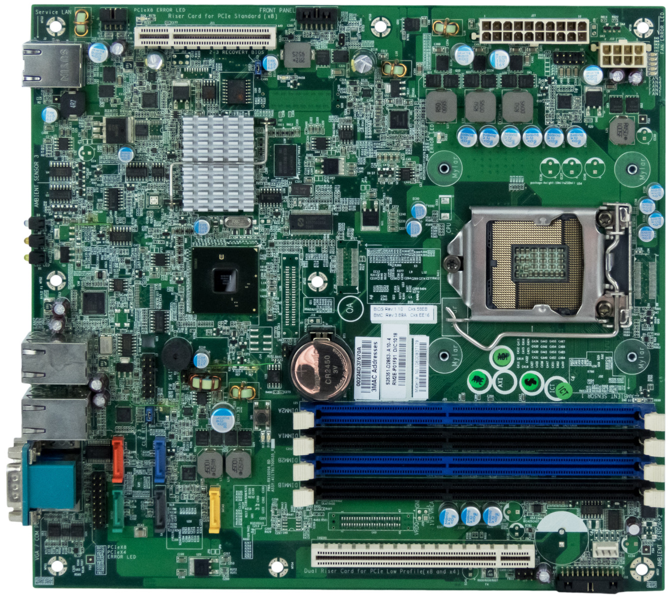 FUJITSU S26361-D2863-A10-4 CARTE MÈRE s.1156 DDR2 RX100 S6