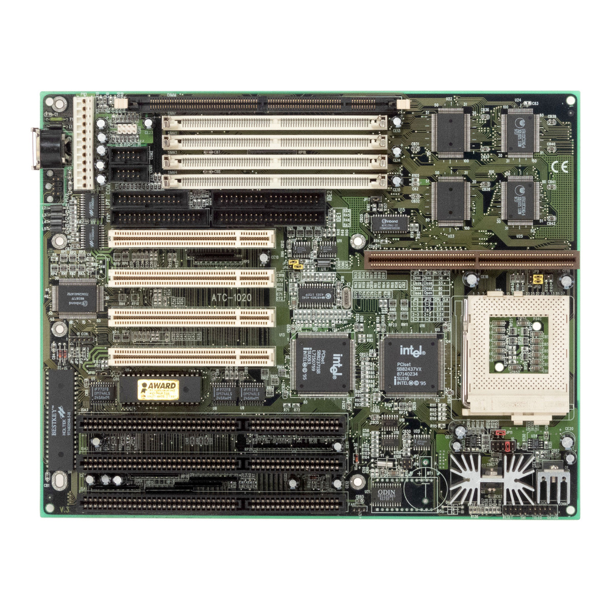 A-TREND ATC-1020 V.3 SOCKET 7 FPM/EDO DRAM + SDRAM PCI ISA Baby AT