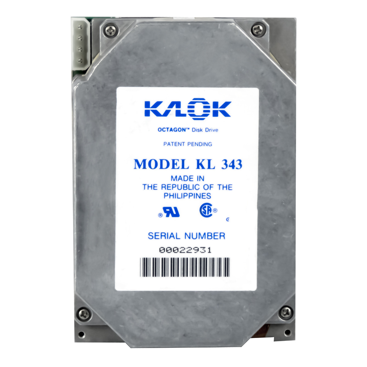 K/LOK OCTAGON 43 Mo 3.6K ATA 3.5'' KL 343