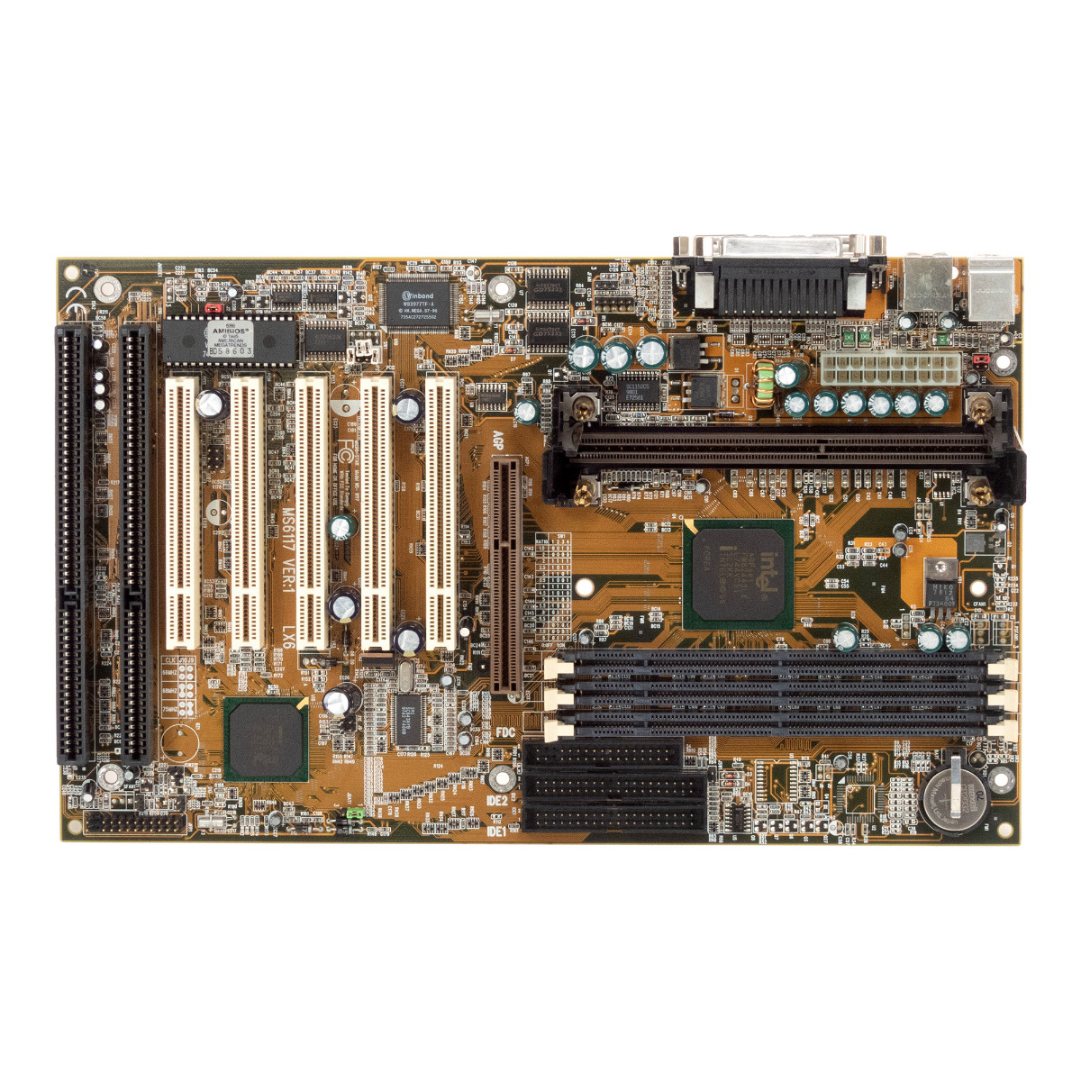 CARTE MÈRE MSI MS6117 VER:1 LX6 SLOT1 ISA PCI SDRAM ATX