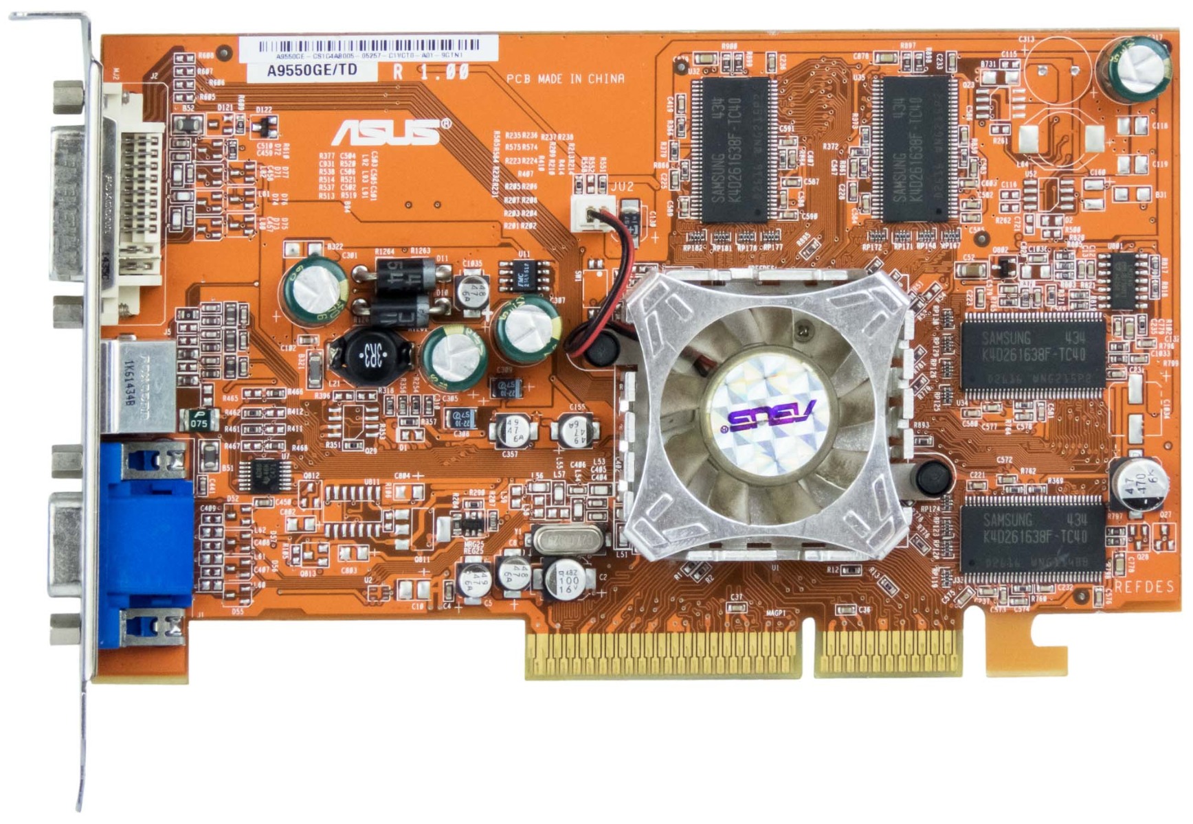 ASUS ATI RADEON 9550 SE 128MB A9550GE/TD/P/128M/A