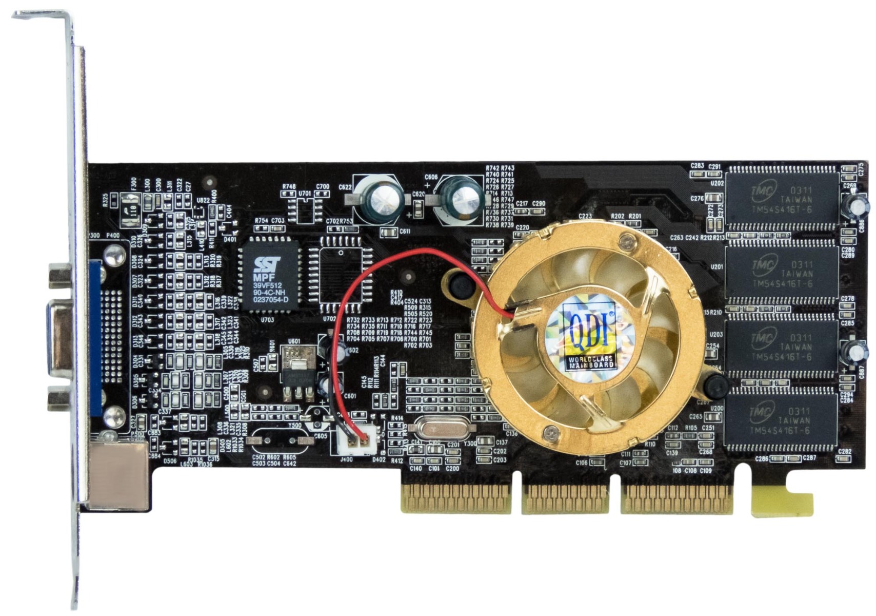 QDI NVIDIA GeForce4 MX440 SE 64 Mo 11-004348 N440SE-64MB TV