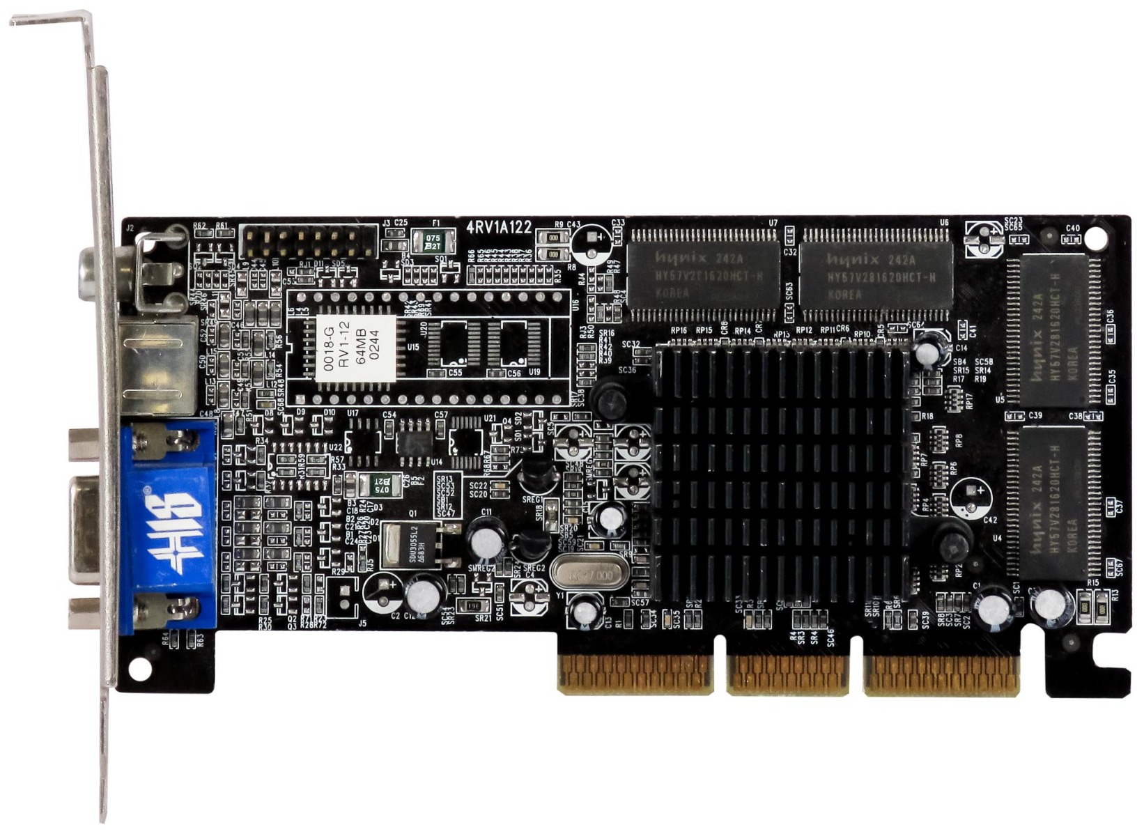 HIS ATI Radeon 7000 VE 64 Mo 4RV1A122 AGP