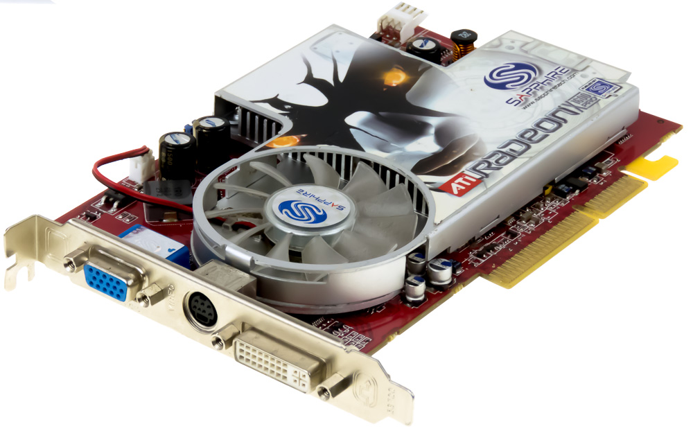 SAPPHIRE ATI RADEON X1600PRO 87-2C85-01-SA AGP 256 Mo DDR2