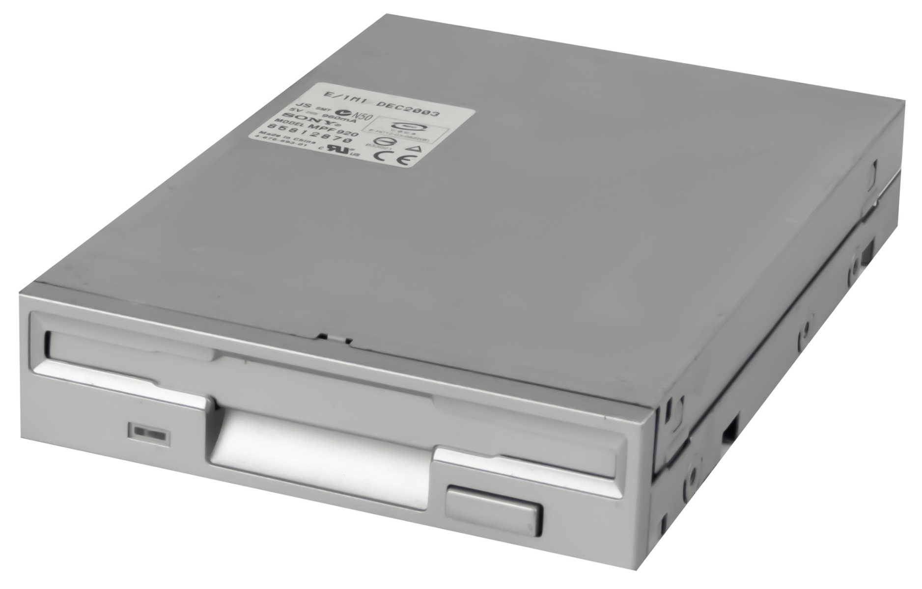 Lecteur de disquettes interne SONY 1,44 Mo 3,5'' FDD ARGENT