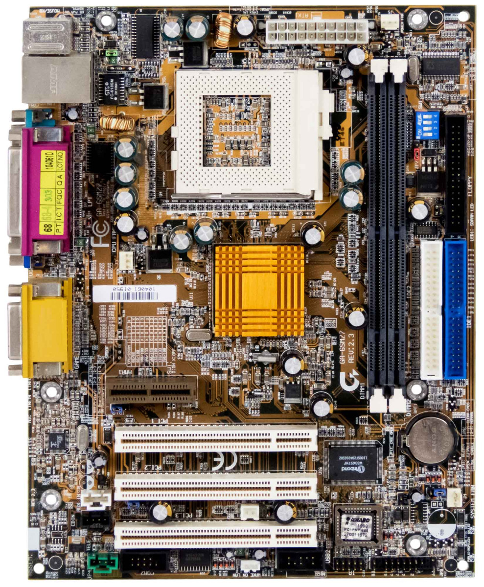 GIGABYTE GA-6SMZ7 CARTE MÈRE SOCKET 370 SDRAM AMR PCI microATX