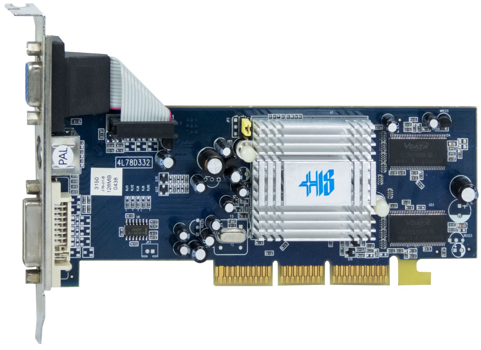 Carte graphique HIS ATI Radeon 9200 SE 128 Mo