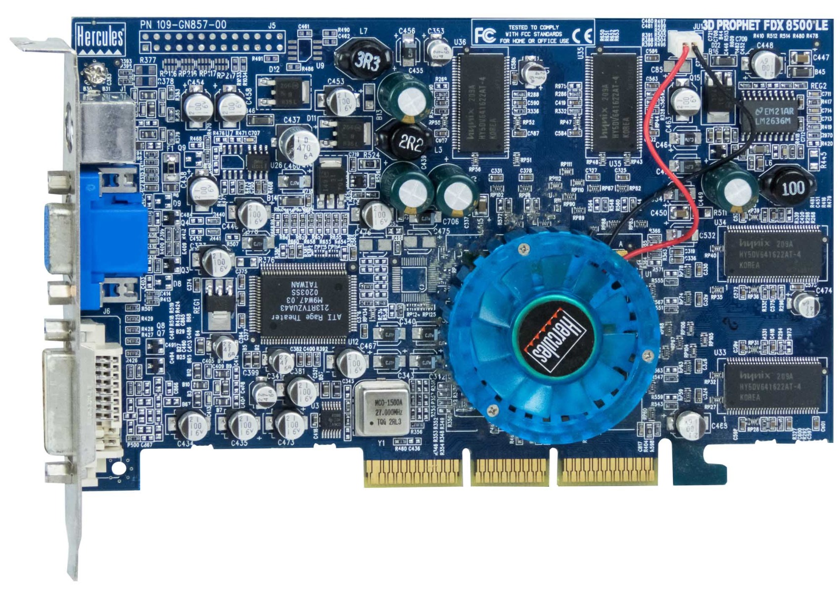 HERCULES ATI RADEON 8500 LE 64MB 3D PROPHET FDX 8500 LE 109-GN857-00