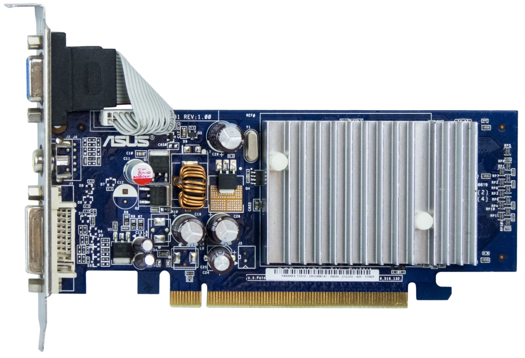 ASUS NVIDIA GeForce 6200 LE 256 Mo EN6200LE TC512/TD/256M/A